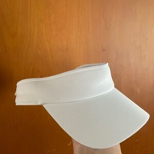 White Visor Hat